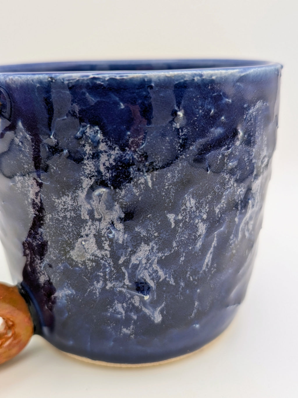 Oversized textured tentacle mug