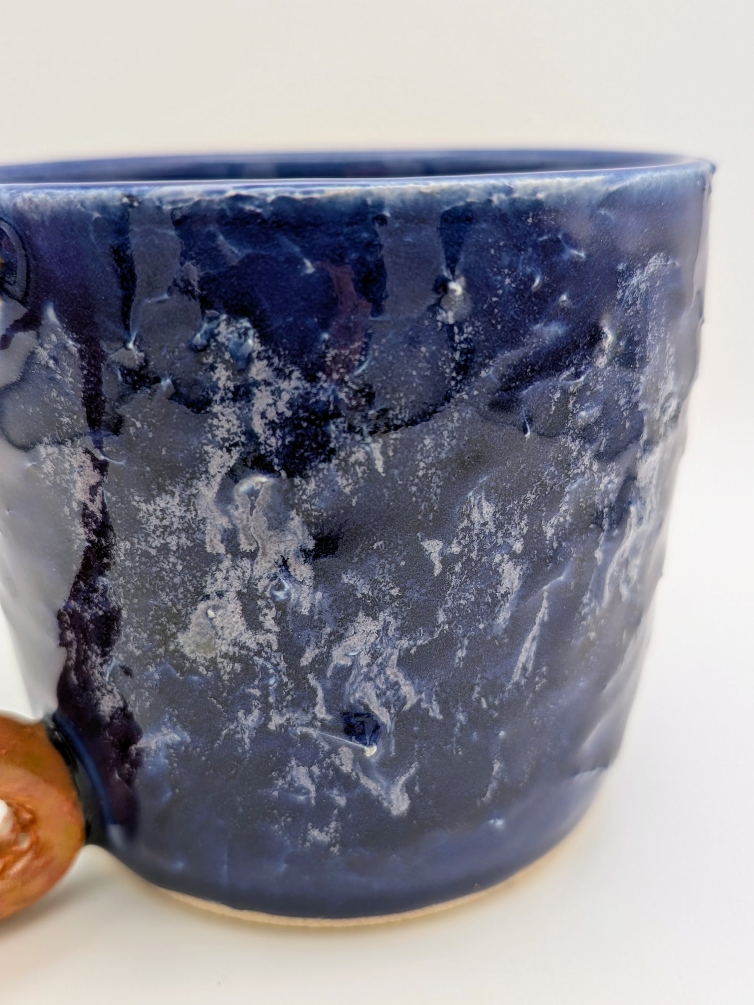 Oversized textured tentacle mug