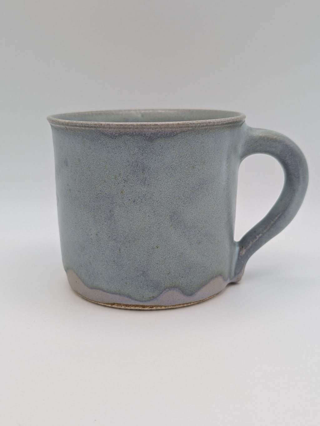 Metallic blue-green coffee mug