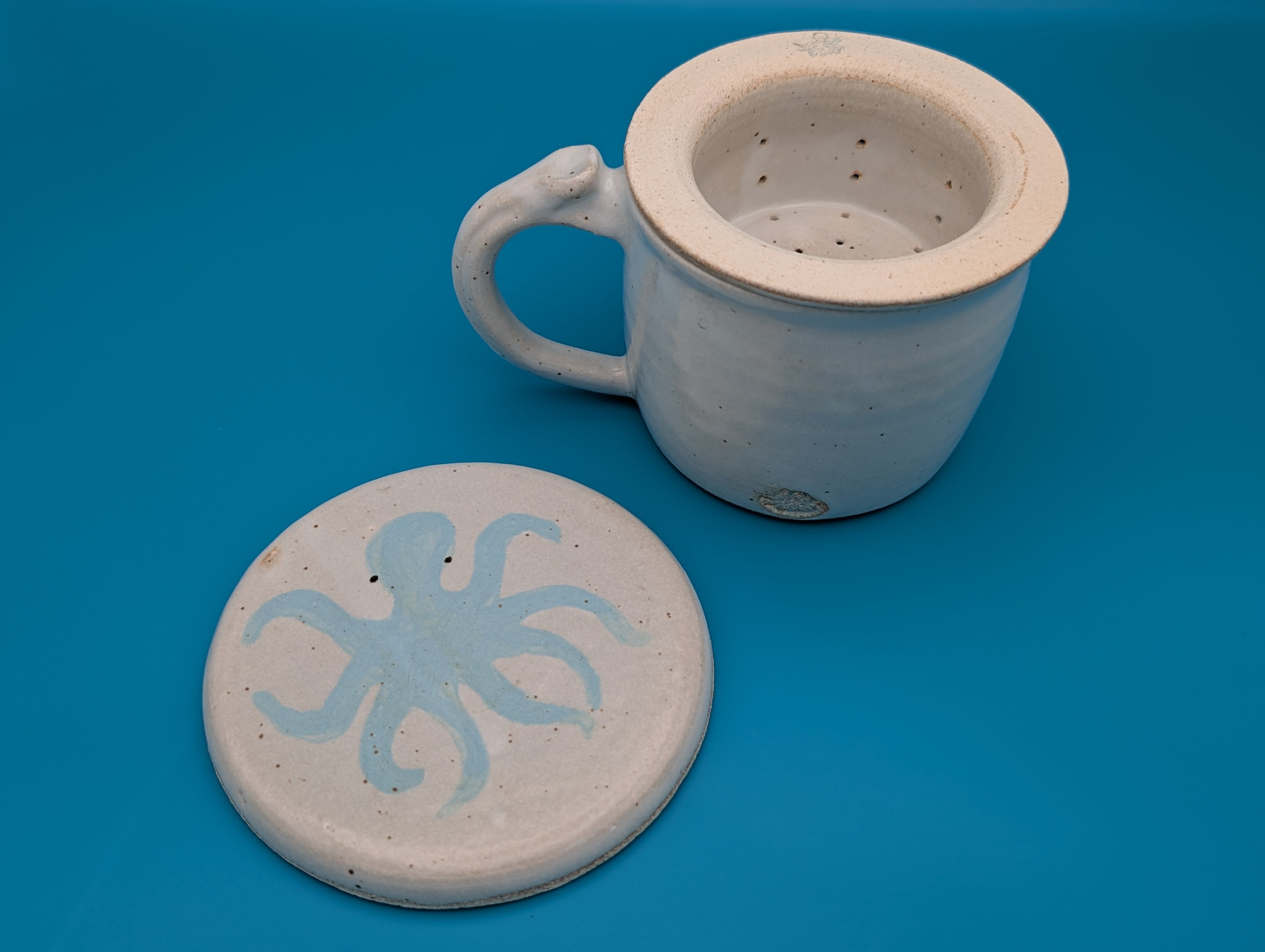 Sea Pearl Octopus Tea Cup Set